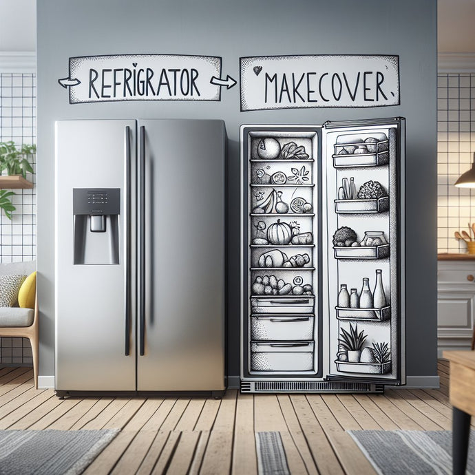 Refrigerator Makeover: Transforming Your Fridge's Appearance