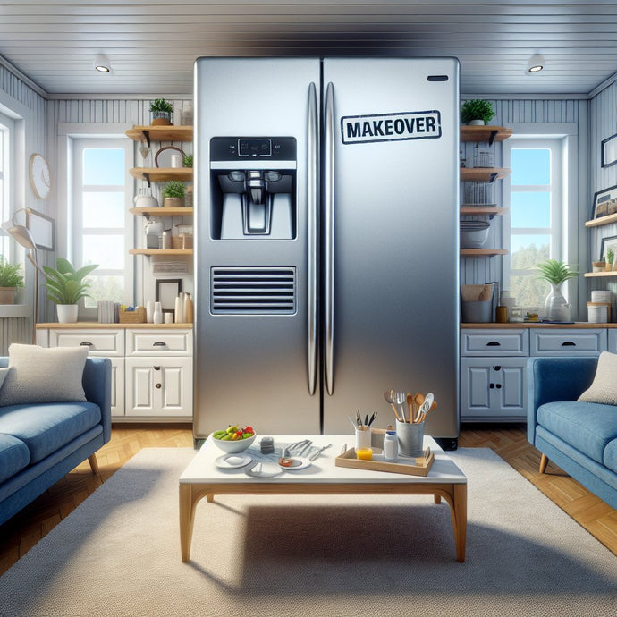 Refrigerator Makeover: Transforming Your Fridge's Appearance"