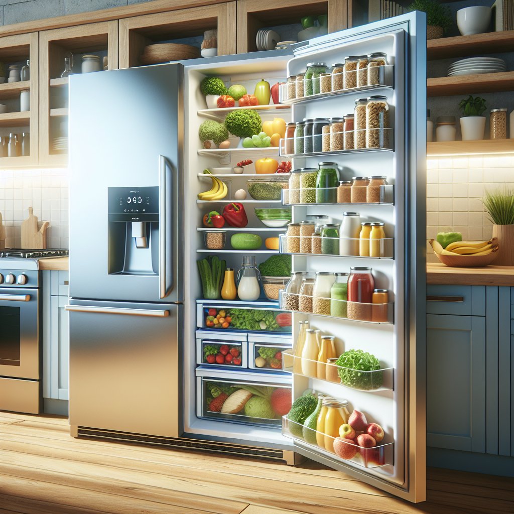 Refrigerator Organization Tips for Busy Homes" - BonPrix Électroménagers