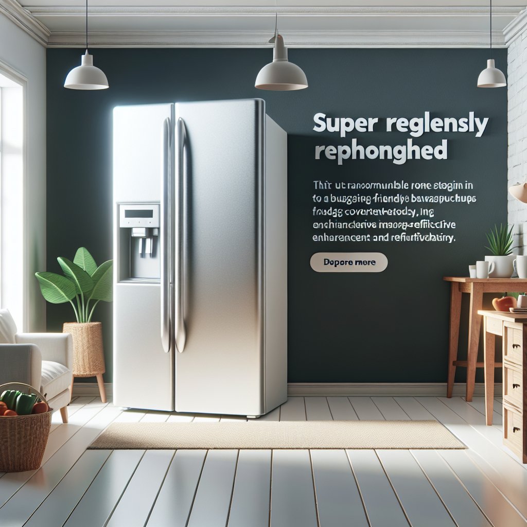 Refrigerator Revamp: Transforming Your Fridge on a Budget - BonPrix Électroménagers