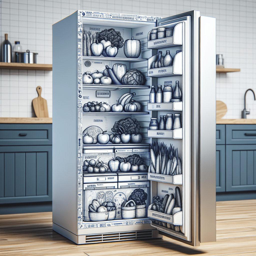 Refrigerator: The importance of managing perishable food to prevent waste - BonPrix Électroménagers