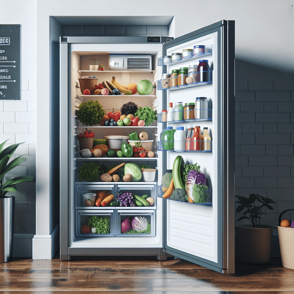 Refrigerator: The importance of managing perishable food to prevent waste - BonPrix Électroménagers