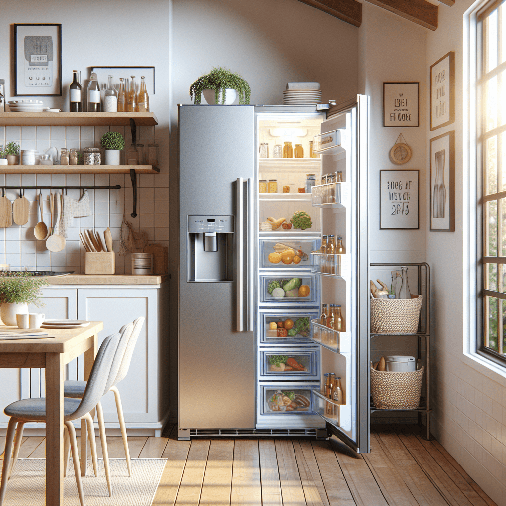 Refrigerators with Adjustable Shelves for Convenient Storage - BonPrix Électroménagers
