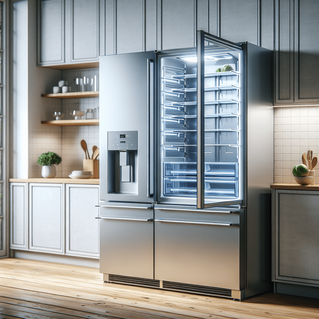 Refrigerators with Adjustable Shelves for Flexible Storage - BonPrix Électroménagers