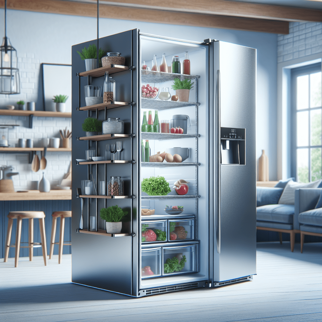 Refrigerators with Adjustable Shelves for Flexible Storage - BonPrix Électroménagers