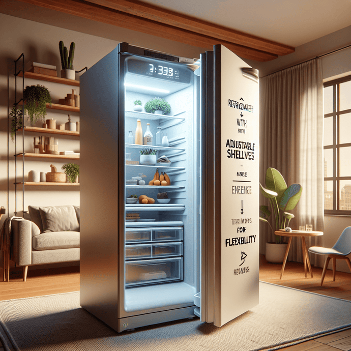 Refrigerators with Adjustable Shelves: For More Flexibility