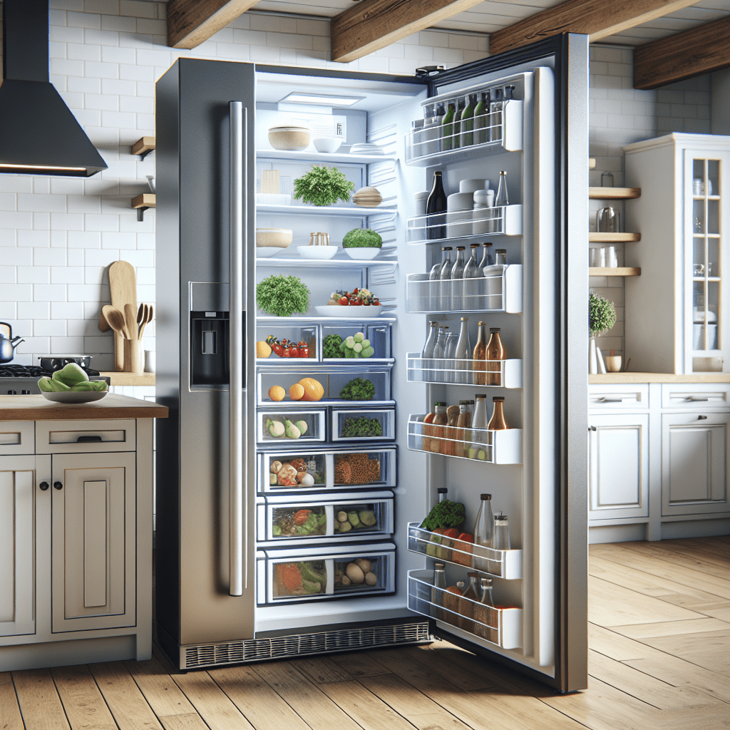 Refrigerators with Adjustable Storage Zones for Better Organization - BonPrix Électroménagers