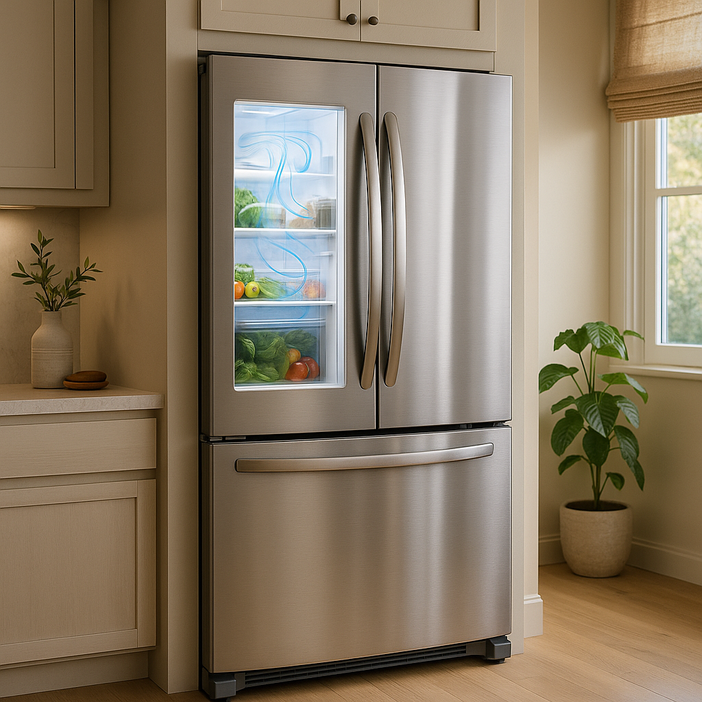 Refrigerators with air management systems for better food preservation