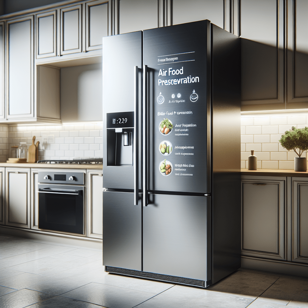 Refrigerators with air management systems for better food preservation - BonPrix Électroménagers