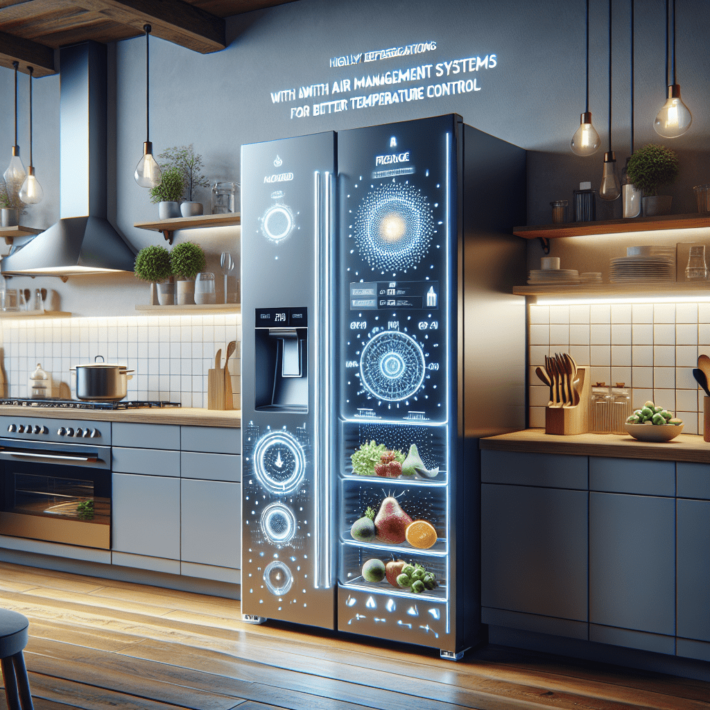 Refrigerators with air management systems for better temperature control - BonPrix Électroménagers
