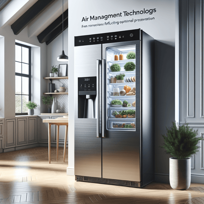Refrigerators with Air Management Technologies for Optimal Preservation