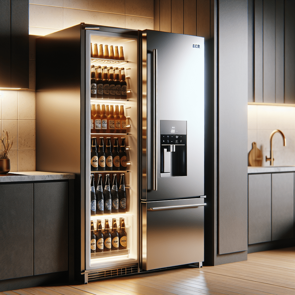 Refrigerators with Beer Compartments: The New Trend - BonPrix Électroménagers