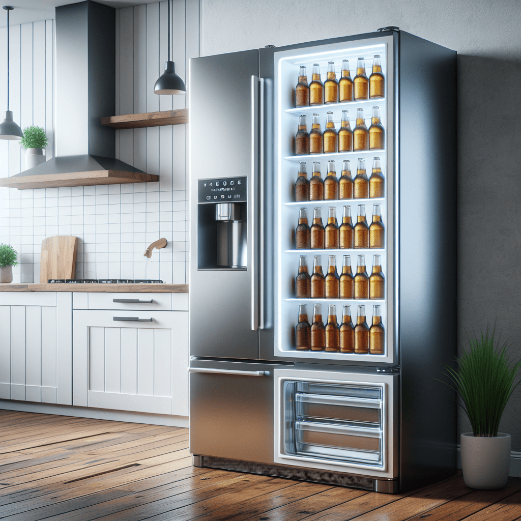 Refrigerators with Beer Compartments: The New Trend - BonPrix Électroménagers