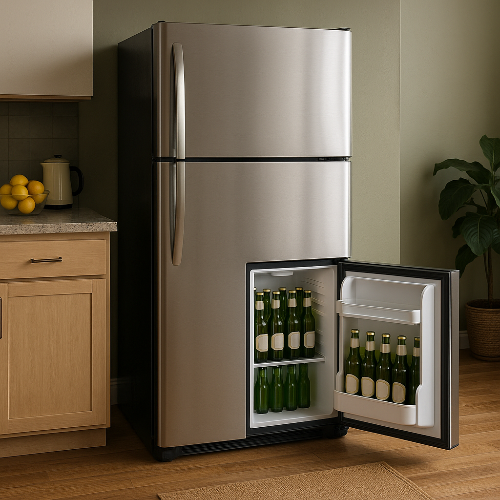 Refrigerators with Beer Compartments: The New Trend