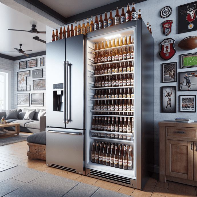 Refrigerators with Built-In Beer Compartments for Enthusiasts