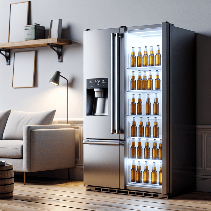 Refrigerators with Built-In Beer Compartments for Enthusiasts