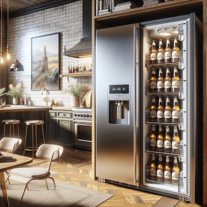 Refrigerators with Built-In Beer Compartments for Enthusiasts