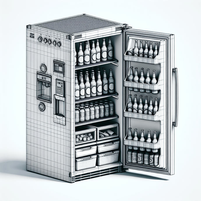 Refrigerators with Built-In Beer Compartments for Enthusiasts