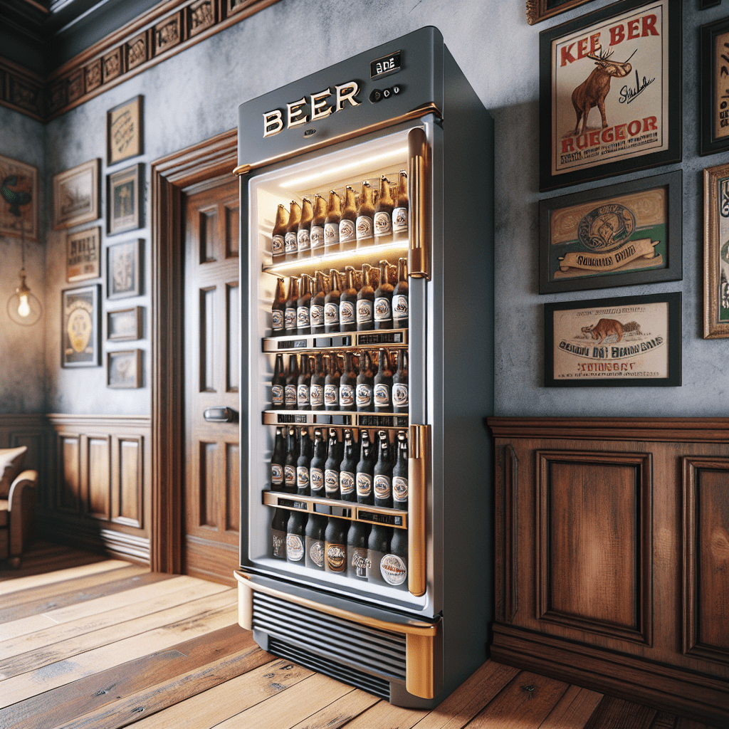 Refrigerators with Built-In Beer Compartments for Enthusiasts - BonPrix Électroménagers