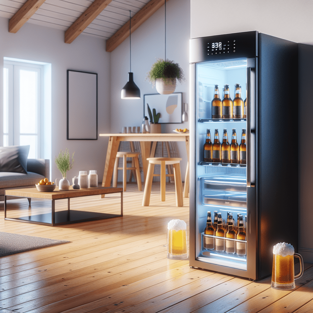 Refrigerators with Built-In Beer Compartments for Enthusiasts - BonPrix Électroménagers