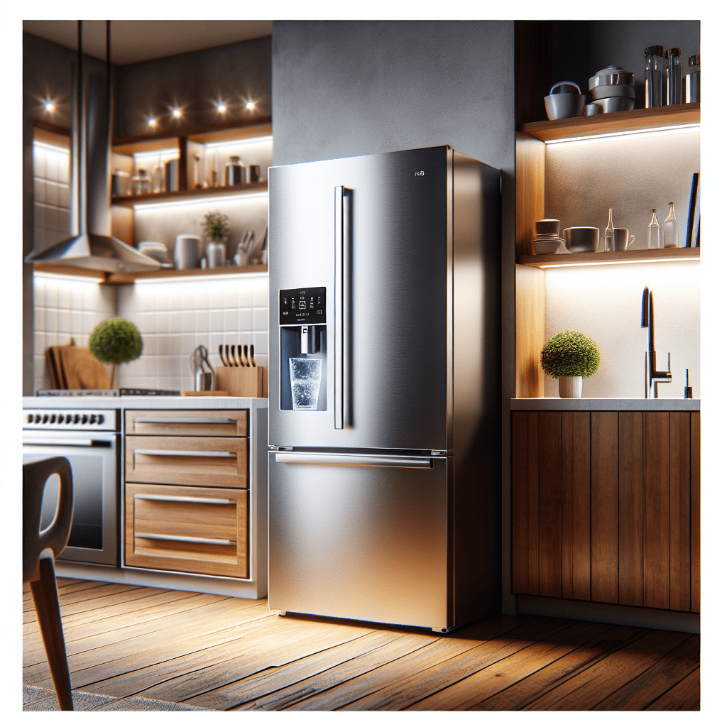 Refrigerators with built-in filtered water dispensers - BonPrix Électroménagers