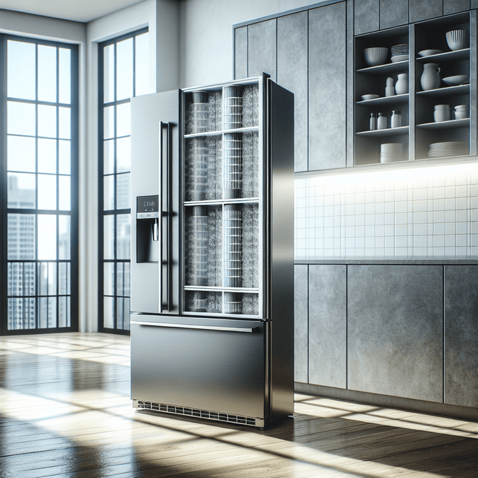 Refrigerators with built-in filters for better air quality