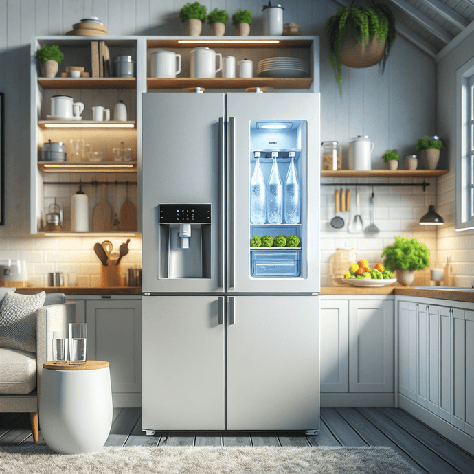 Refrigerators with built-in water filters for healthier drinks