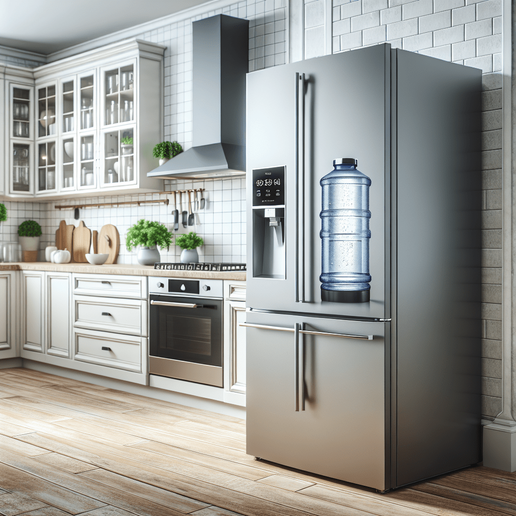 Refrigerators with built-in water reservoirs for healthier water - BonPrix Électroménagers