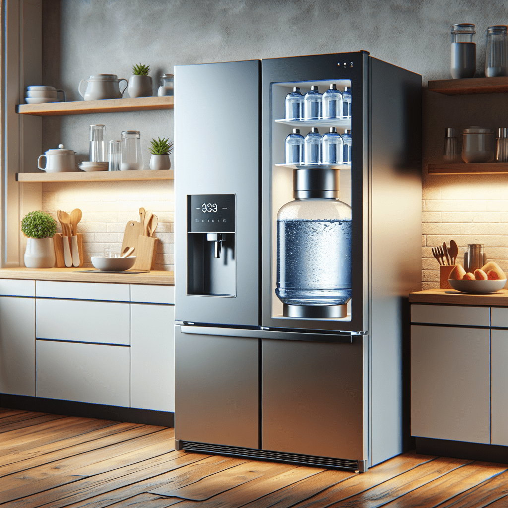 Refrigerators with built-in water reservoirs for healthier water - BonPrix Électroménagers