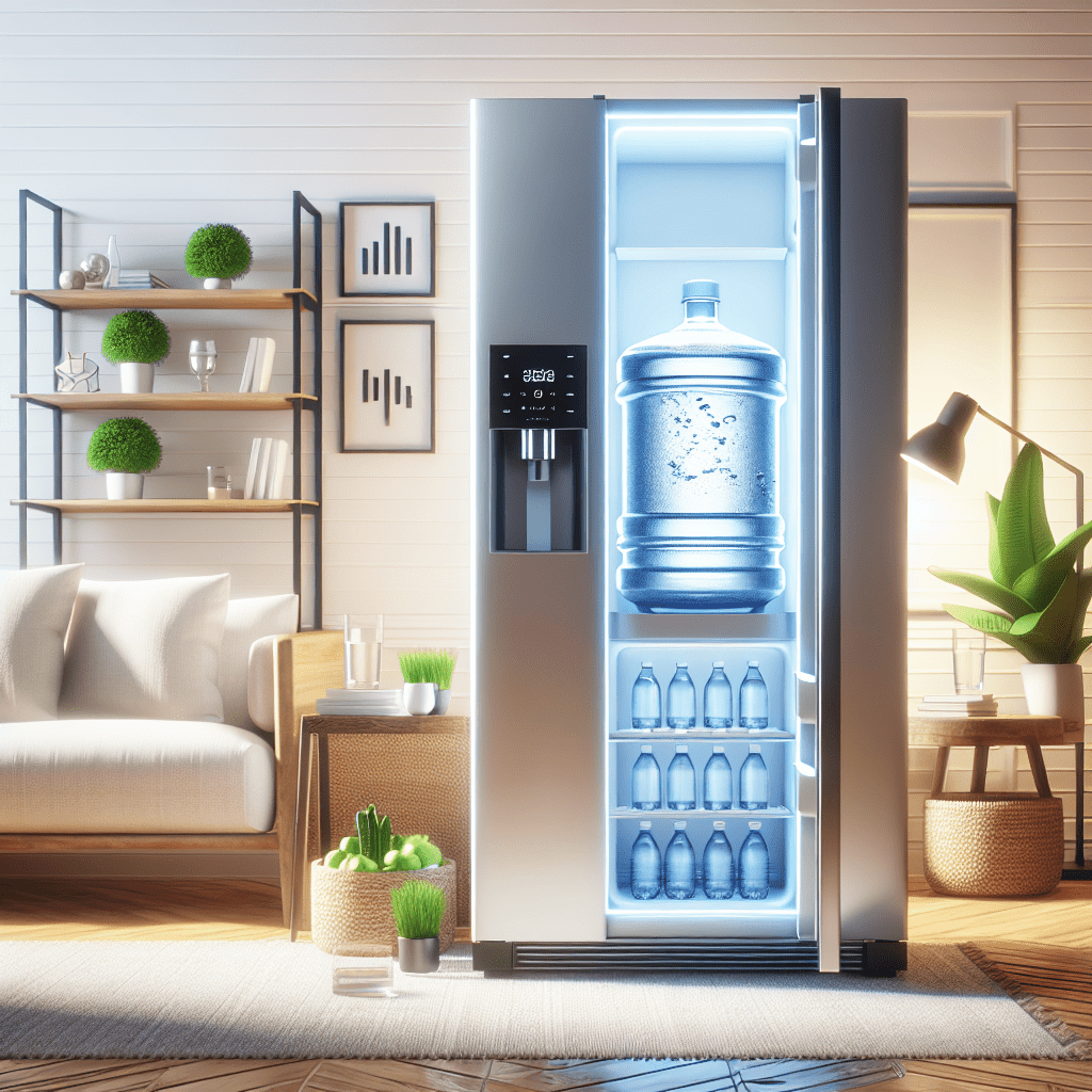 Refrigerators with built-in water reservoirs for healthier water - BonPrix Électroménagers