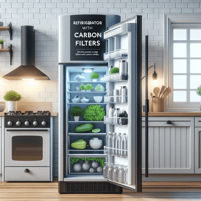Refrigerators with carbon filters to eliminate unwanted smells
