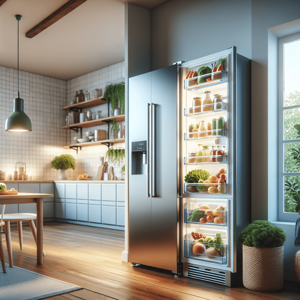 Refrigerators with compartments for fresh produce: optimal storage - BonPrix Électroménagers