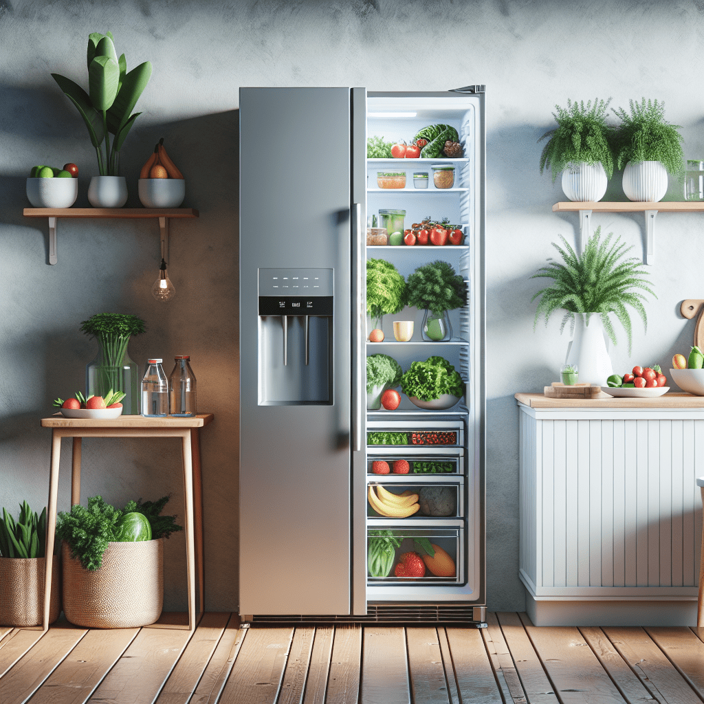 Refrigerators with compartments for fresh produce: optimal storage - BonPrix Électroménagers
