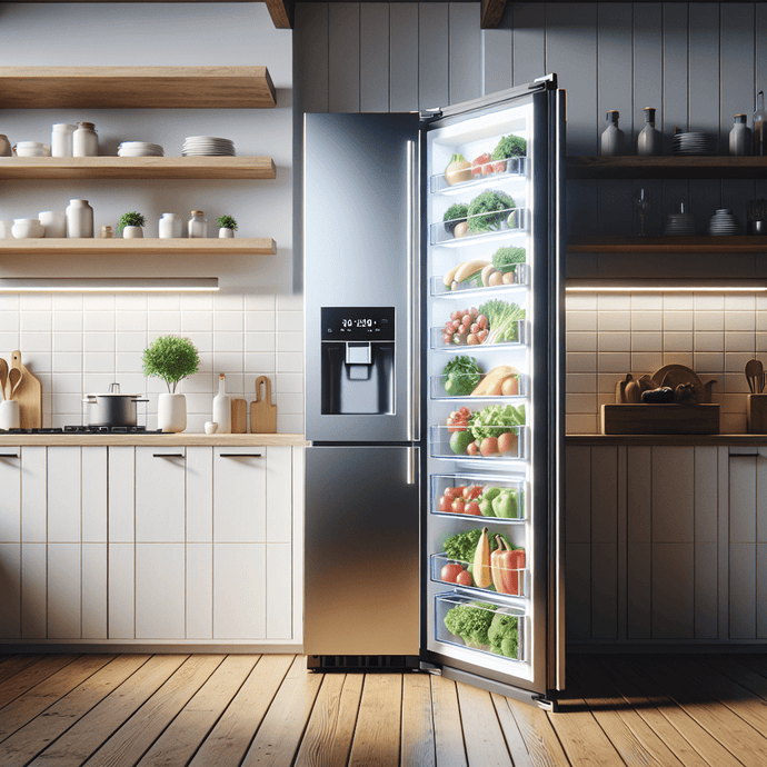Refrigerators with compartments for fresh produce: optimal storage