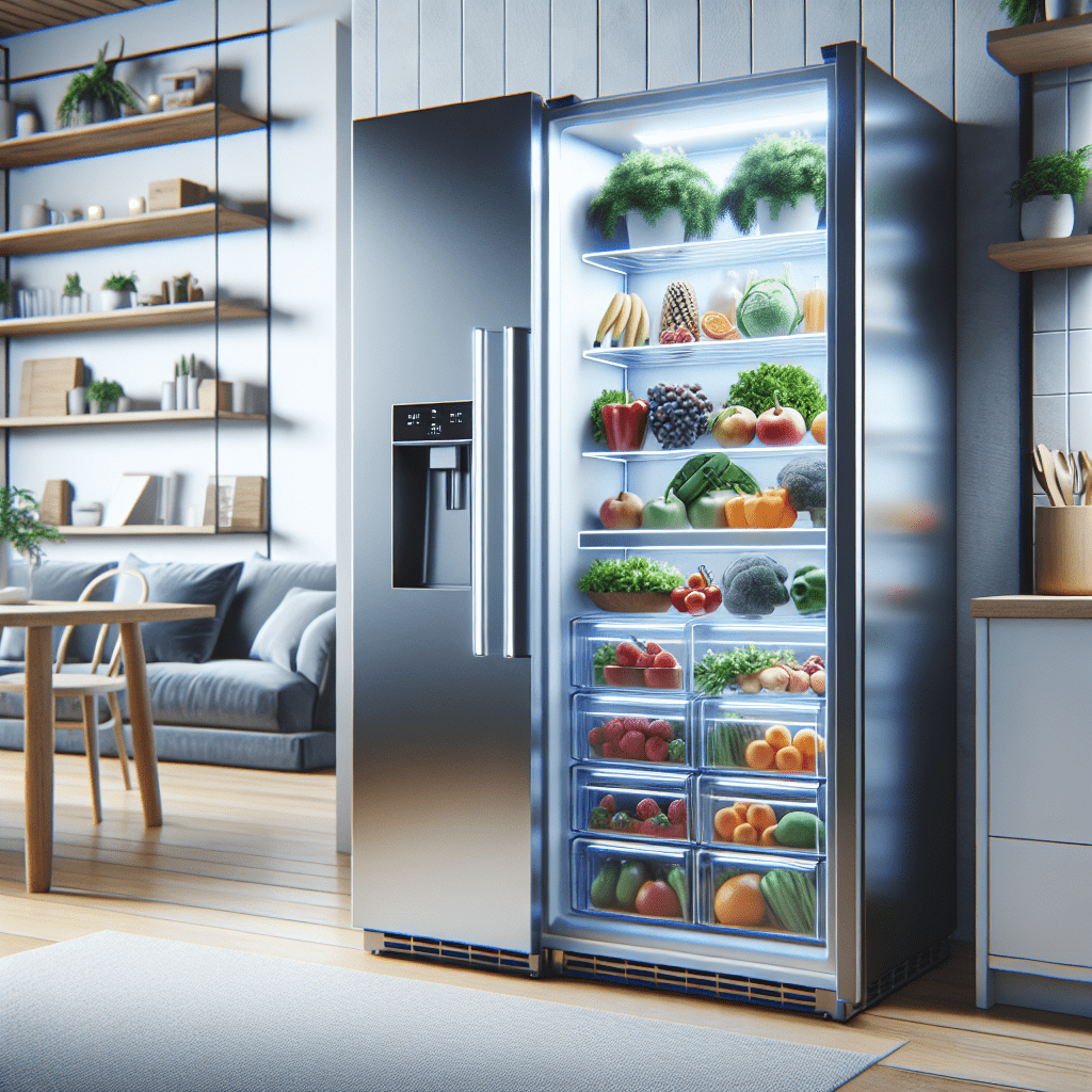 Refrigerators with compartments for fresh produce: optimal storage - BonPrix Électroménagers