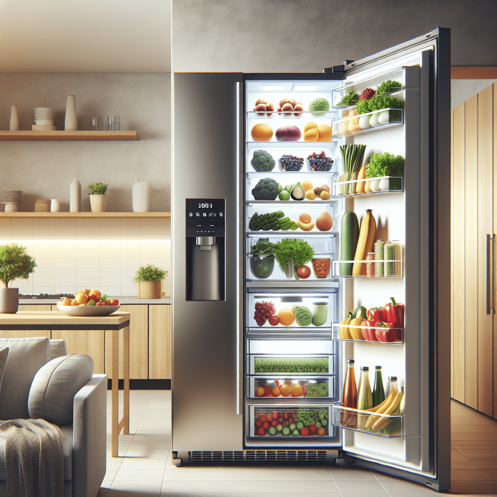 Refrigerators with controlled temperature zones for optimal fruit and vegetable storage - BonPrix Électroménagers