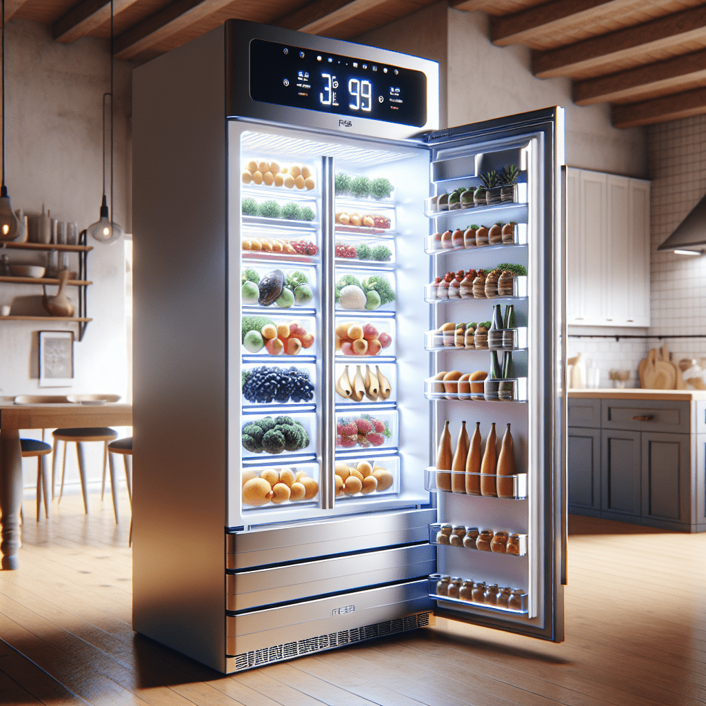 Refrigerators with controlled temperature zones for optimal fruit and vegetable storage - BonPrix Électroménagers