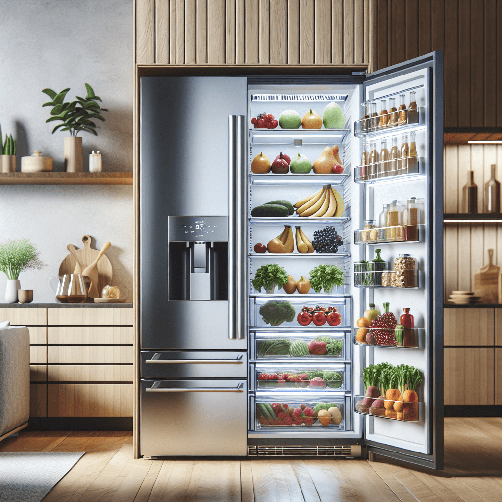 Refrigerators with controlled temperature zones for optimal fruit and vegetable storage - BonPrix Électroménagers