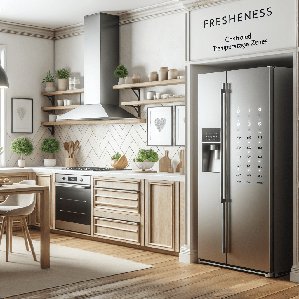 Refrigerators with Controlled Temperature Zones to Keep Your Food Fresh Longer - BonPrix Électroménagers