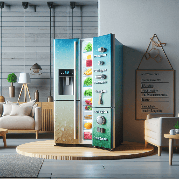 Refrigerators with customizable designs