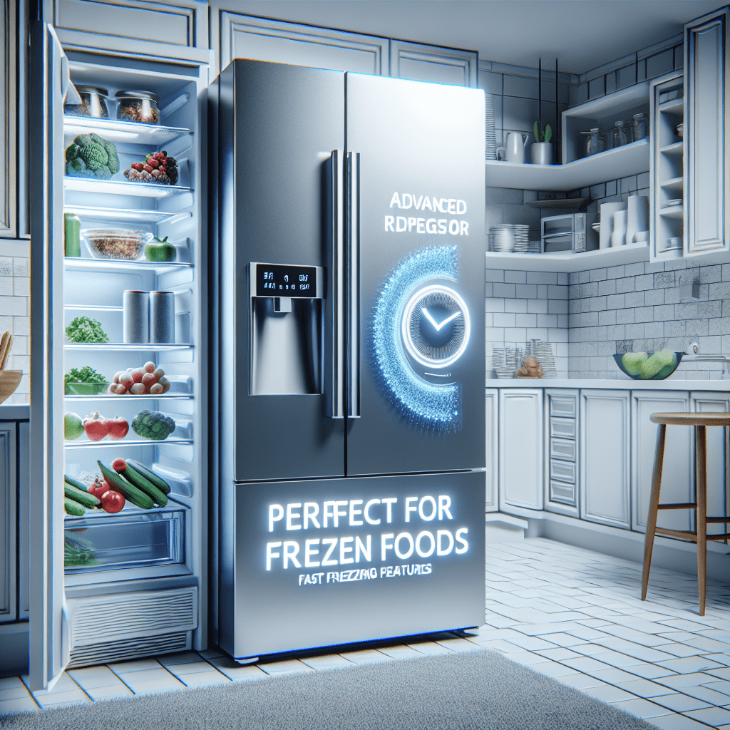 Refrigerators with Fast Freezing Features: Perfect for Frozen Foods - BonPrix Électroménagers