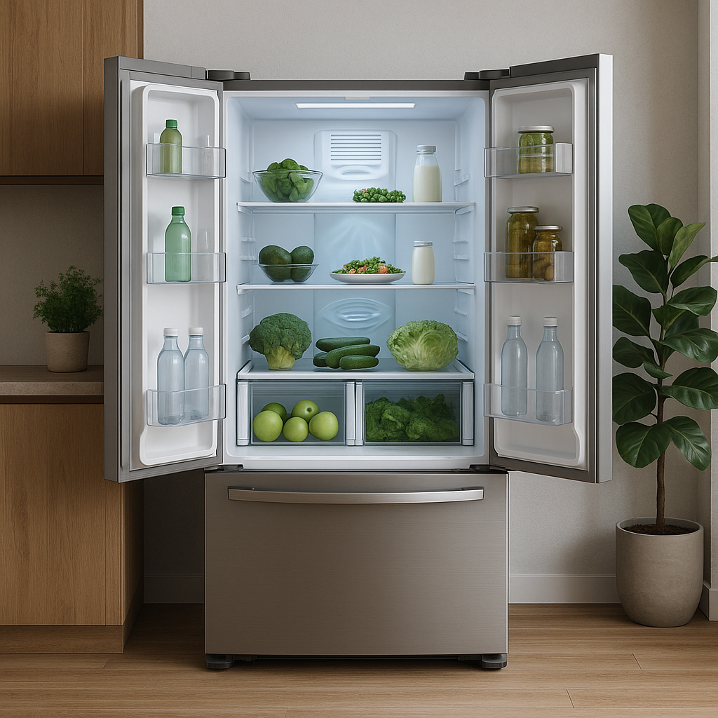 Refrigerators with filtered air for longer food freshness