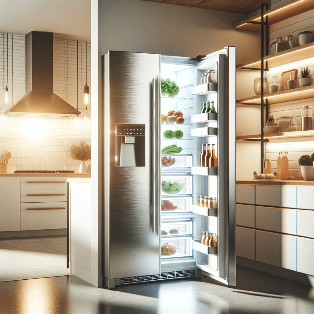 Refrigerators with fresh and frozen food compartments - BonPrix Électroménagers
