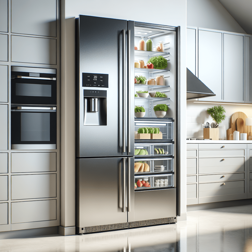Refrigerators with fresh and frozen food compartments - BonPrix Électroménagers
