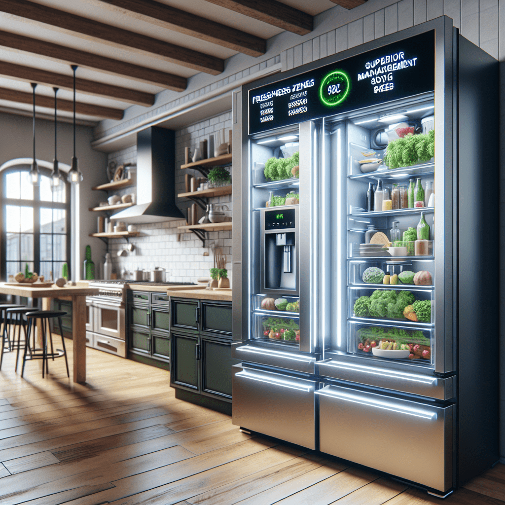 Refrigerators with Freshness Zones: For Better Food Management - BonPrix Électroménagers