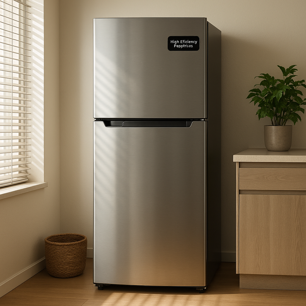 Refrigerators with High-Efficiency Compressors to Reduce Energy Consumption
