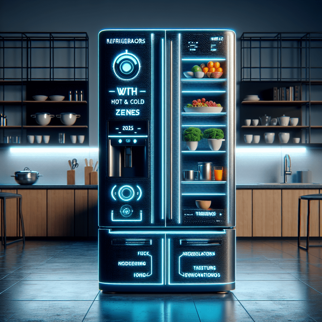 Refrigerators with Hot and Cold Zones: A New Technology for 2025 - BonPrix Électroménagers