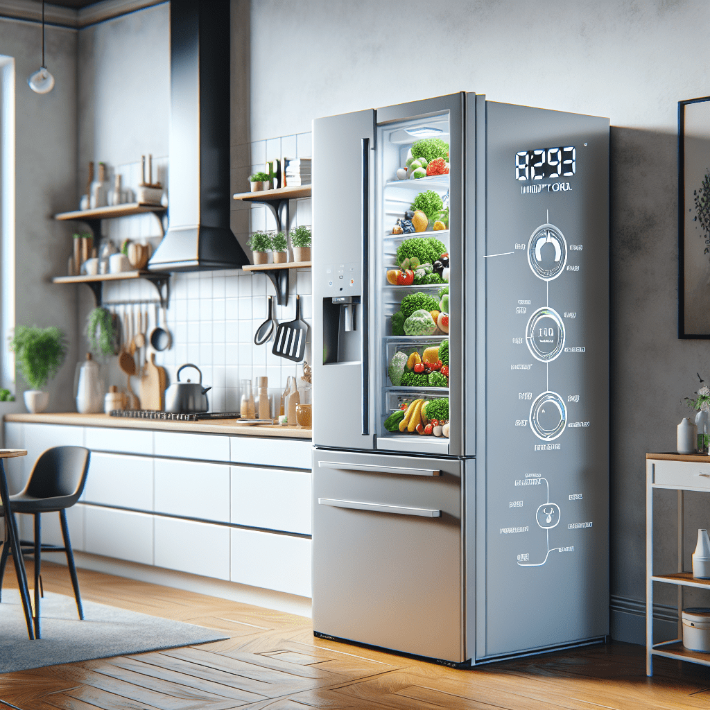 Refrigerators with humidity control systems for fresh food preservation - BonPrix Électroménagers