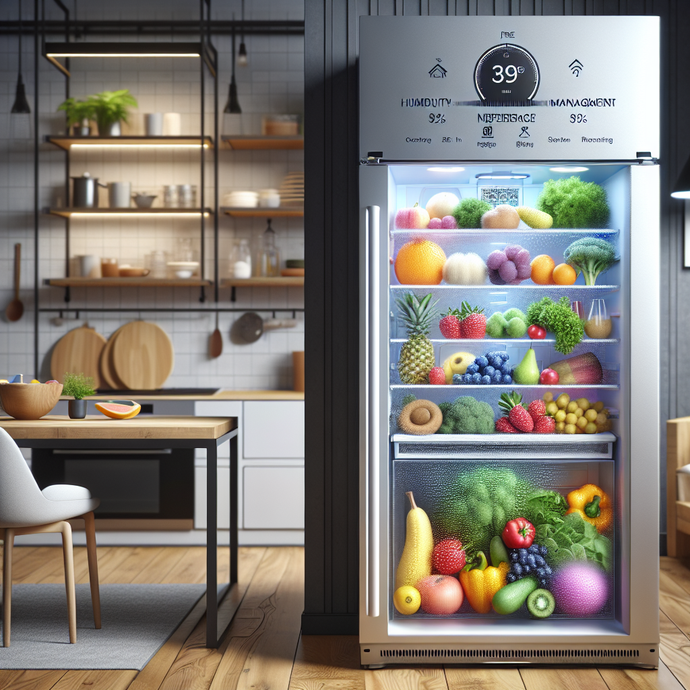 Refrigerators with Humidity Management for Fresher Fruits and Vegetables