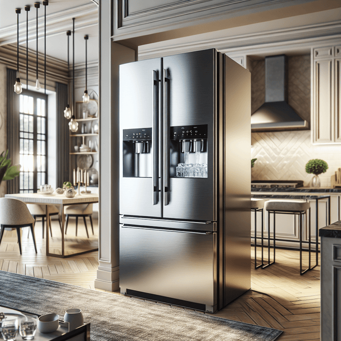 Refrigerators with ice and water dispensers: a luxury at home